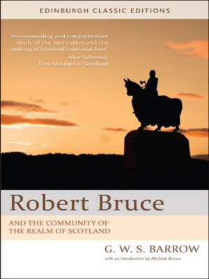 cover image of Robert Bruce and the Community of the Realm of Scotland